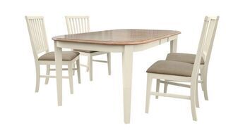 Barrie Leg Table: White Product Image